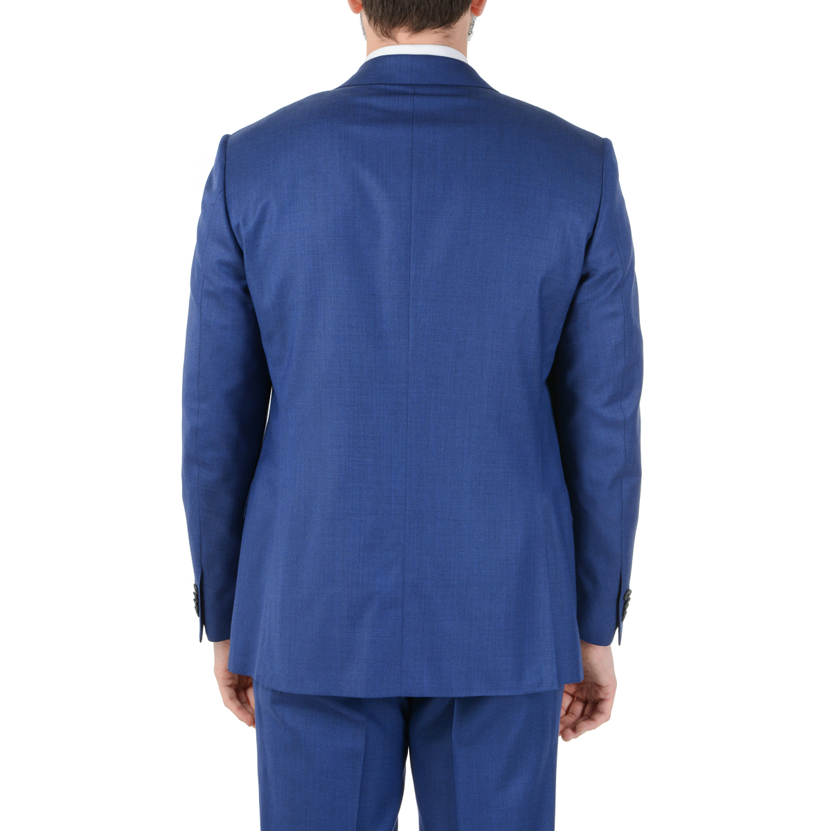 Abito da uomo Corneliani maniche lunghe blu Super 110's