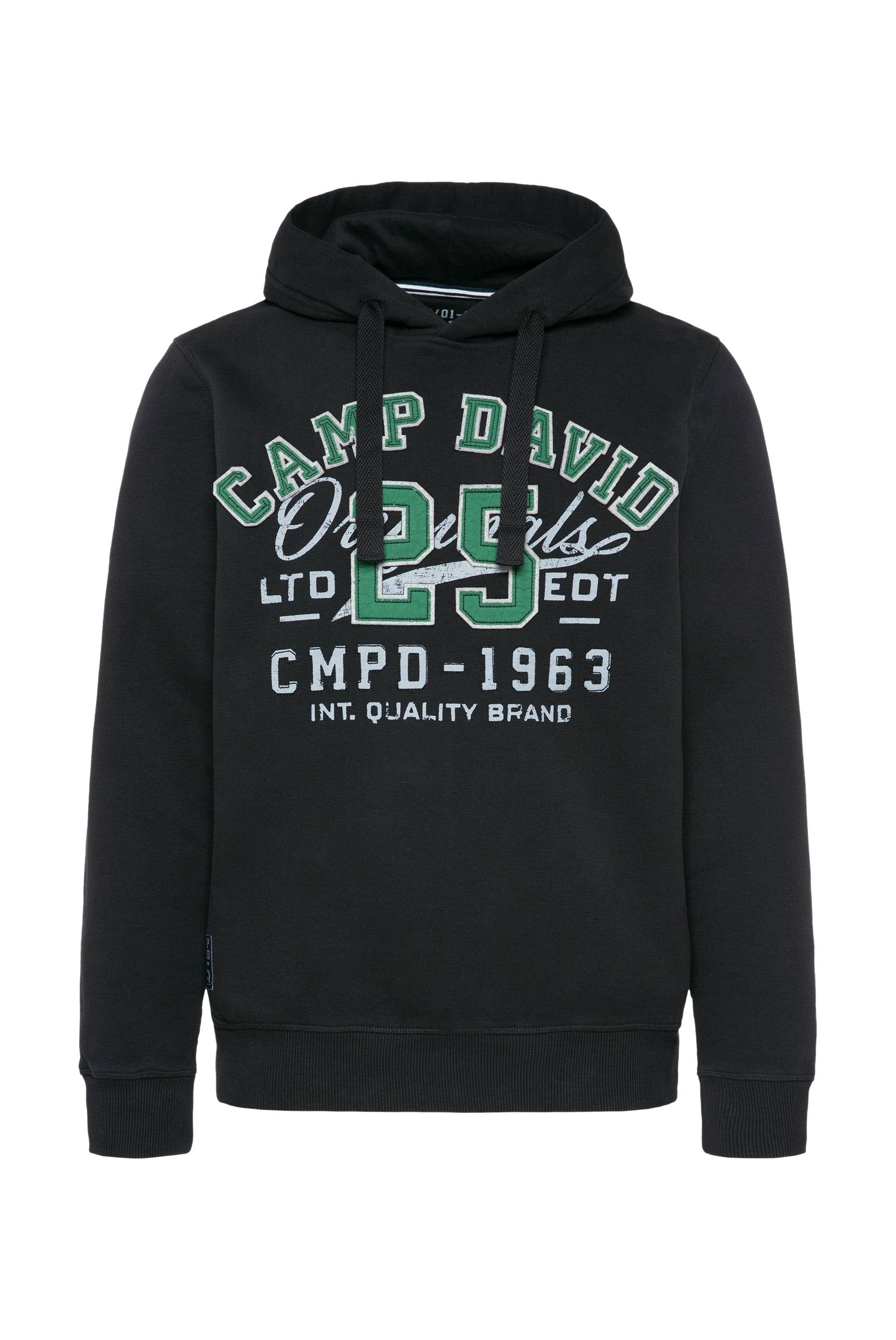 Felpa con cappuccio da uomo Camp David