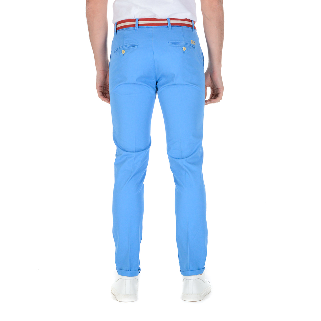 Pantaloni da uomo Scotch & Soda blu chiaro BOWIE