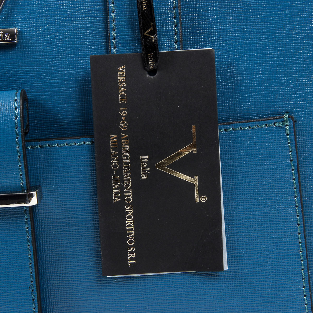 Borsa da donna V 1969 Italia V006-S SAFFIANO PETROLIO