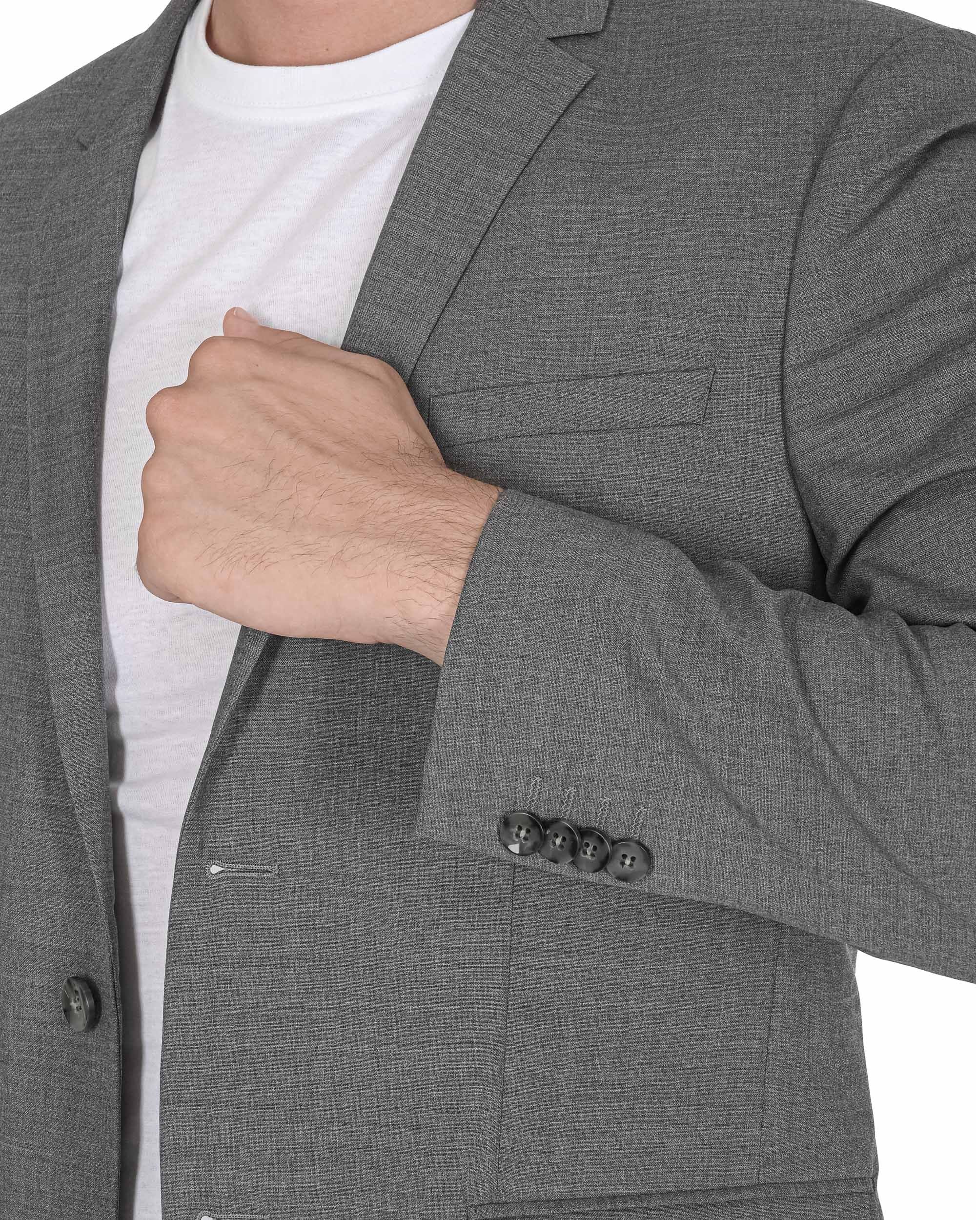 Calvin Klein Blazer da uomo grigio K1EK101790033