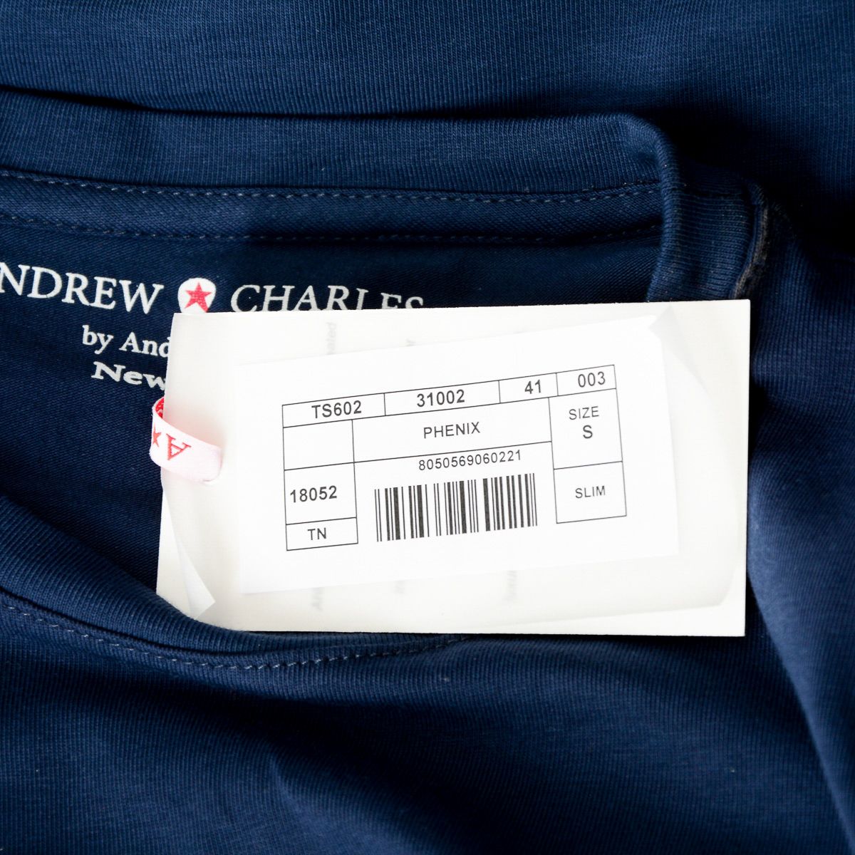 Andrew Charles By Andy Hilfiger T-shirt da donna LS TS602 031002 PHENIX NAVY 003