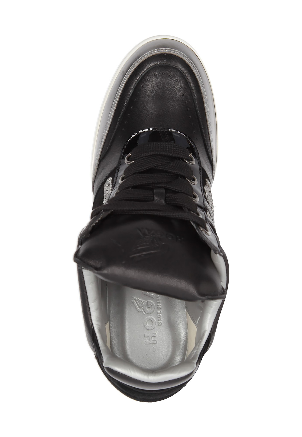 Hogan Sneaker Donna Nero Rebel HXW2140N16055TV019U