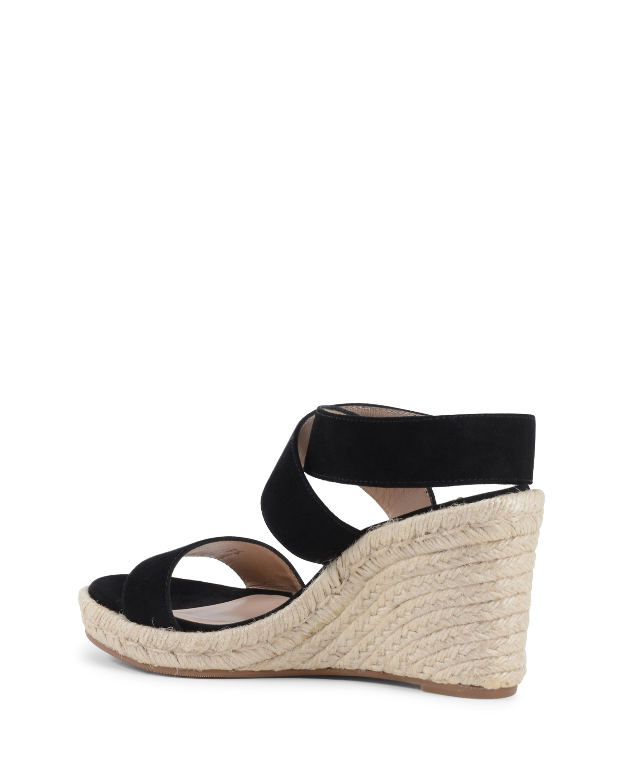 Sandalo con zeppa da donna Stuart Weitzman nero LEXIA