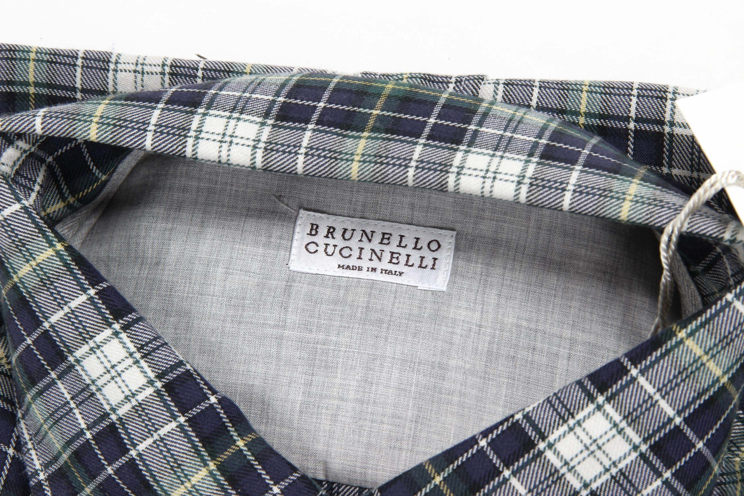 Camicia Brunello Cucinelli Uomo MA6580068 C009