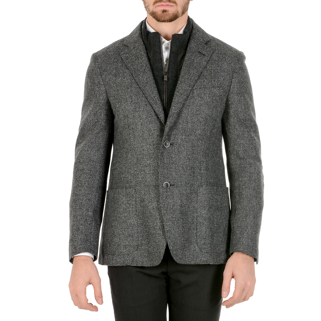Corneliani Giacca Uomo Maniche Lunghe Grigio