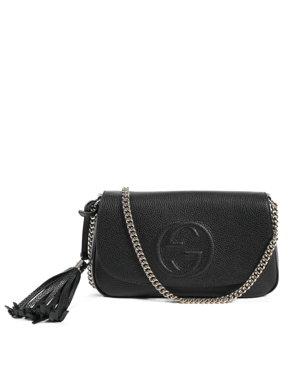 Borsa a tracolla Gucci Soho in morbida pelle 536224 A7M0G 1000
