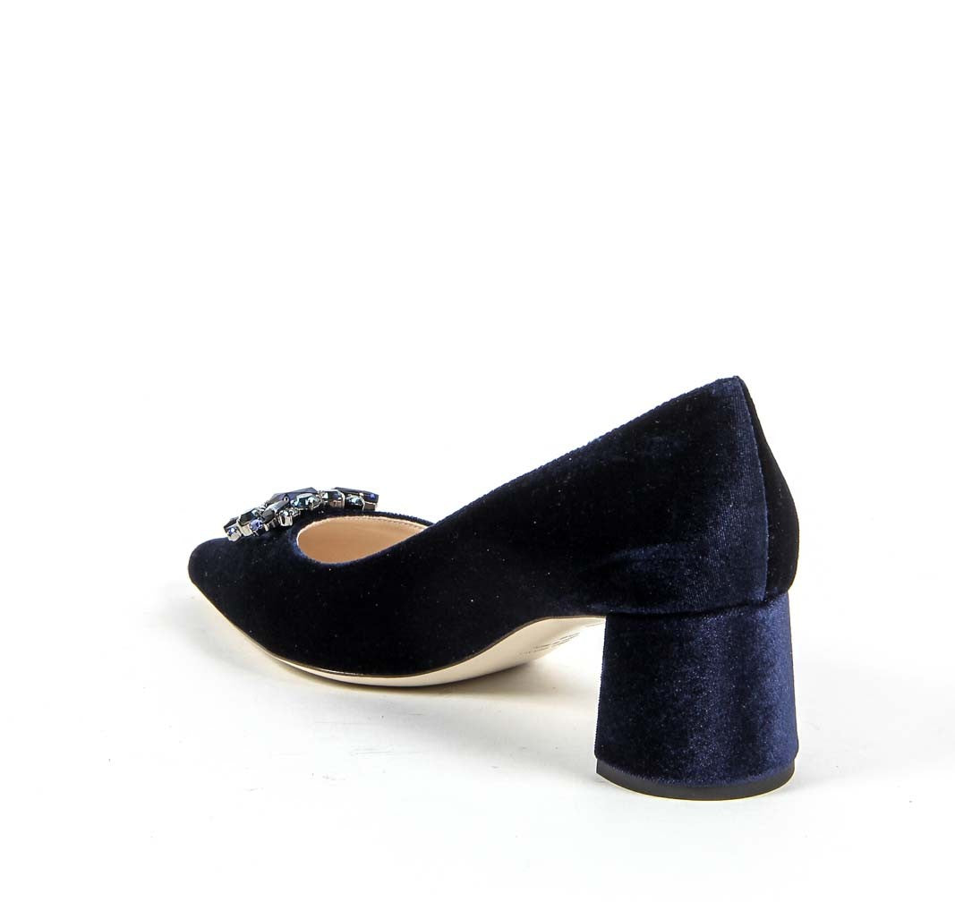 Décolleté da donna V 1969 Italia 3109244 VELLUTO BLU ROYAL