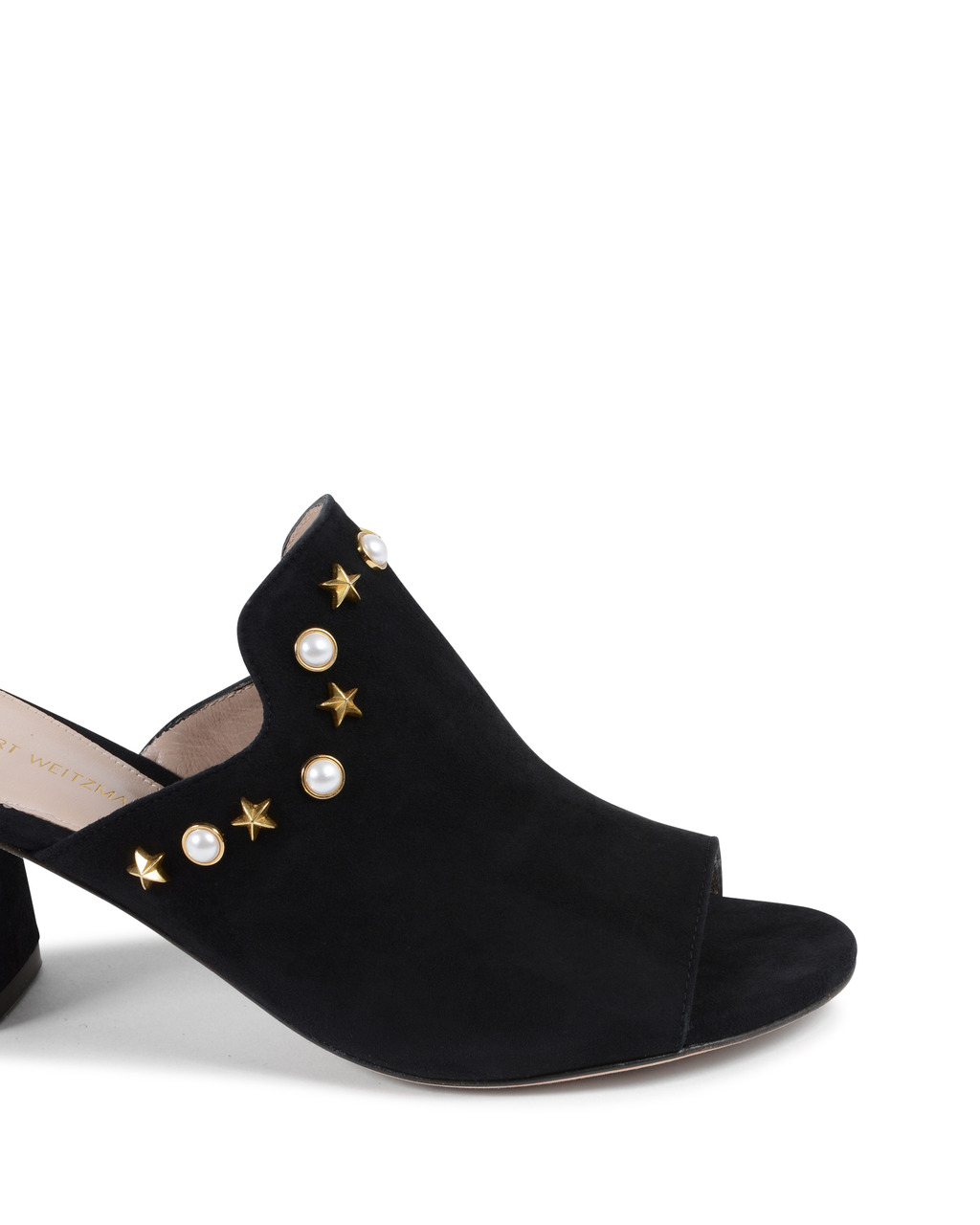 Sandalo mulo da donna Stuart Weitzman nero DOHICKEY