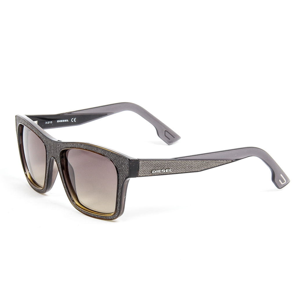 Occhiali da sole Diesel da uomo in denim DL0071 55 20B