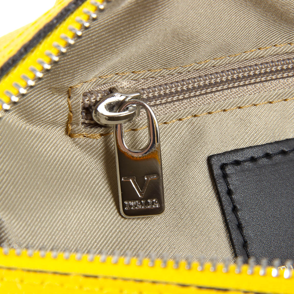 Borsa da donna V 1969 Italia V014-S PALMELLATO GIALLO