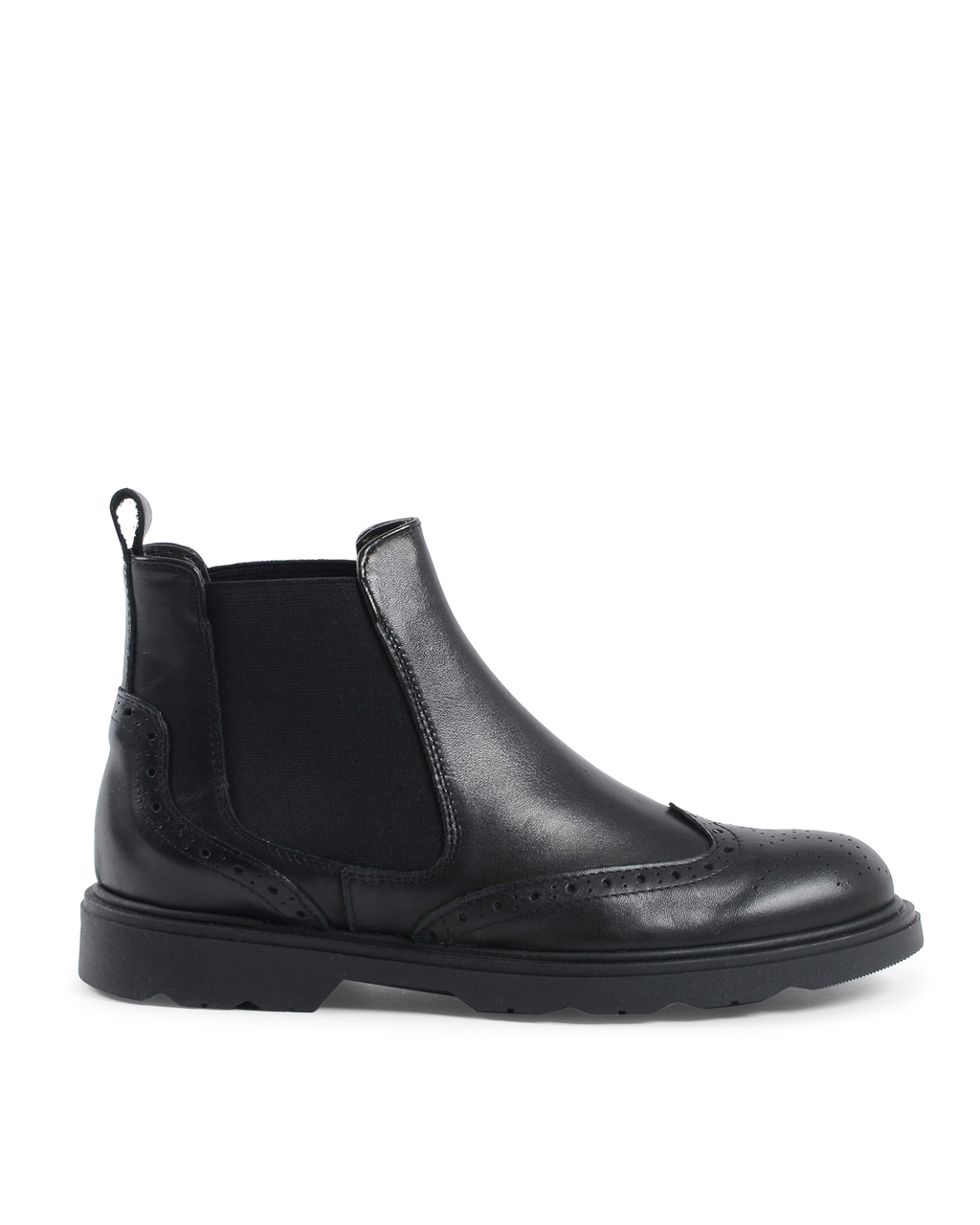 19V69 Italia Stivaletto Uomo Nero 182351 CRUST NERO