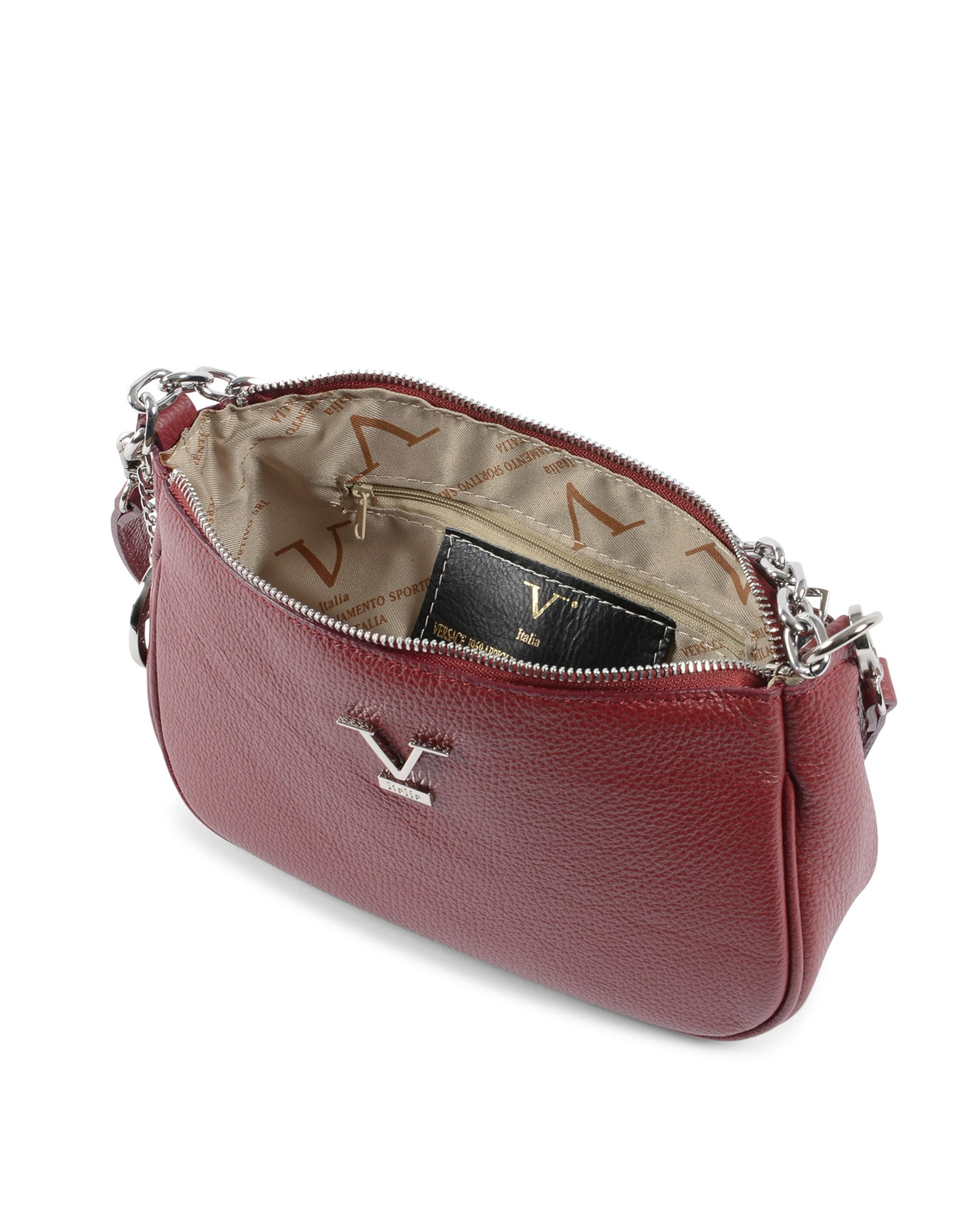 V Italia Borsa da donna Bordeaux VE1735 CERVO BORDEAUX