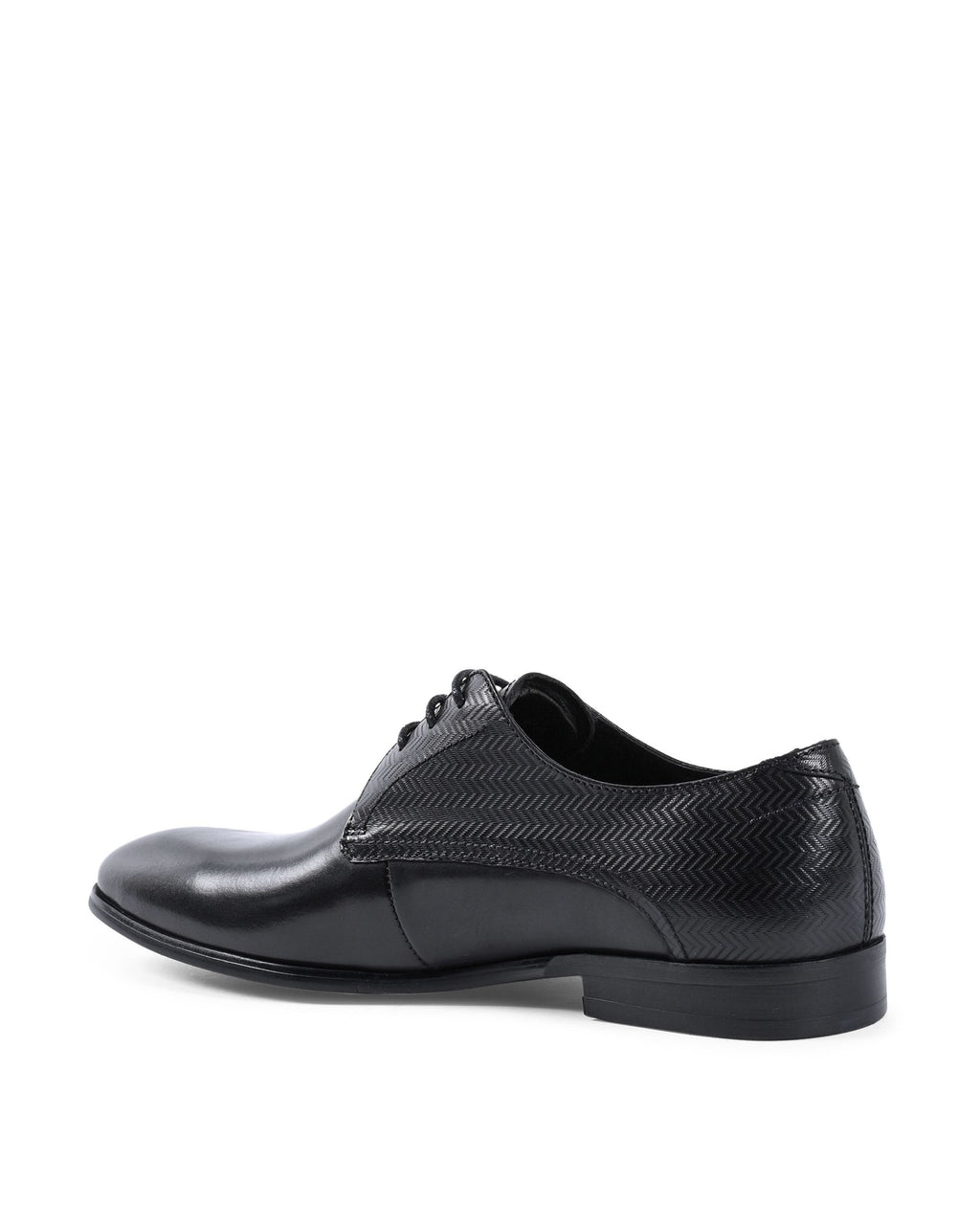 19V69 Italia Scarpe stringate da uomo nere YO 722-1-37 A NERO