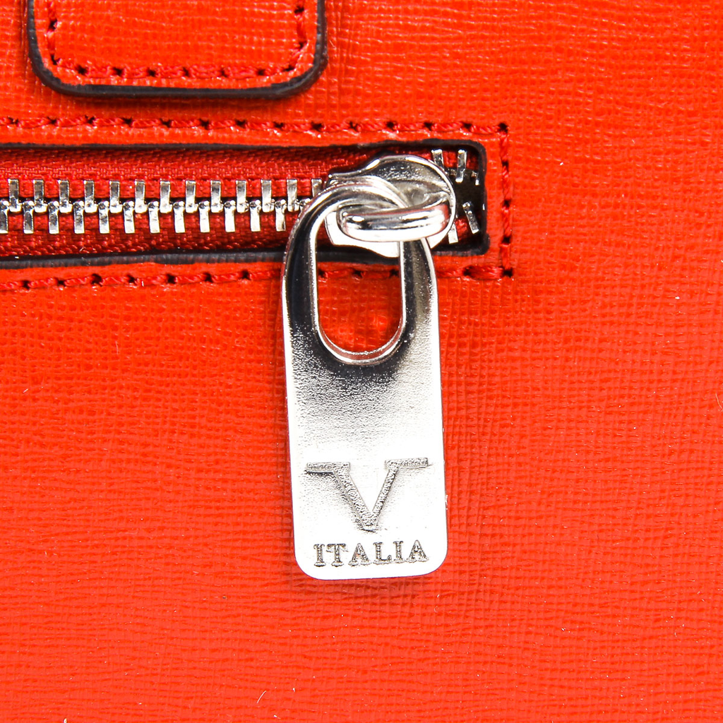 Borsa da donna V 1969 Italia V006-S SAFFIANO ROSSO