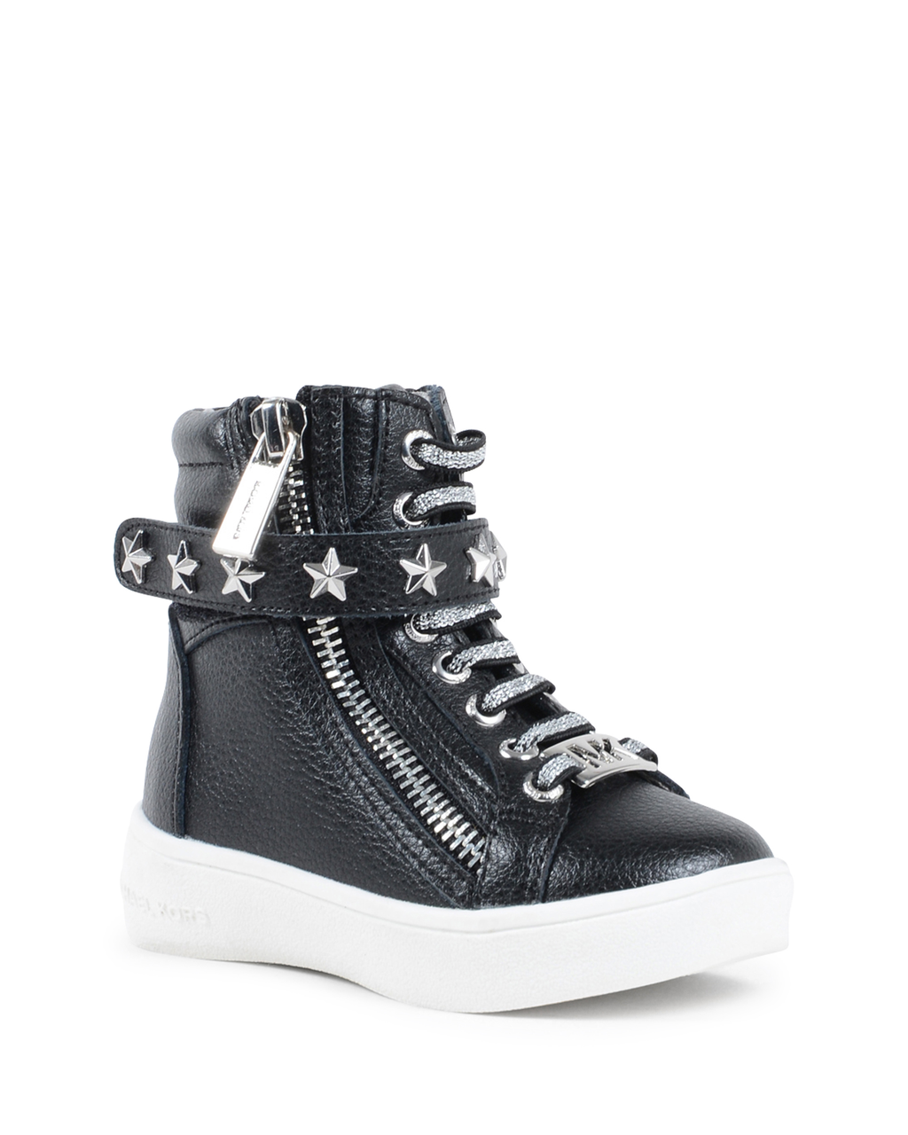 Michael Kors Sneaker alta da bambina nera ZIA IVY CADETT BLACK