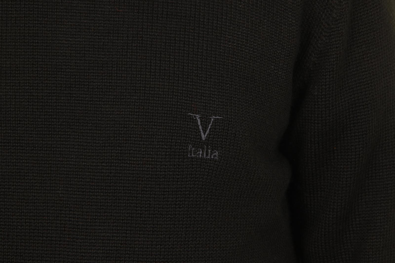 V 1969 Italia maglione girocollo uomo 9802 GIROCOLLO NERO
