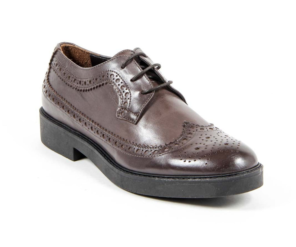 V 1969 Italia Womens Brogue Shoe B1670 VITELLO CEDAR