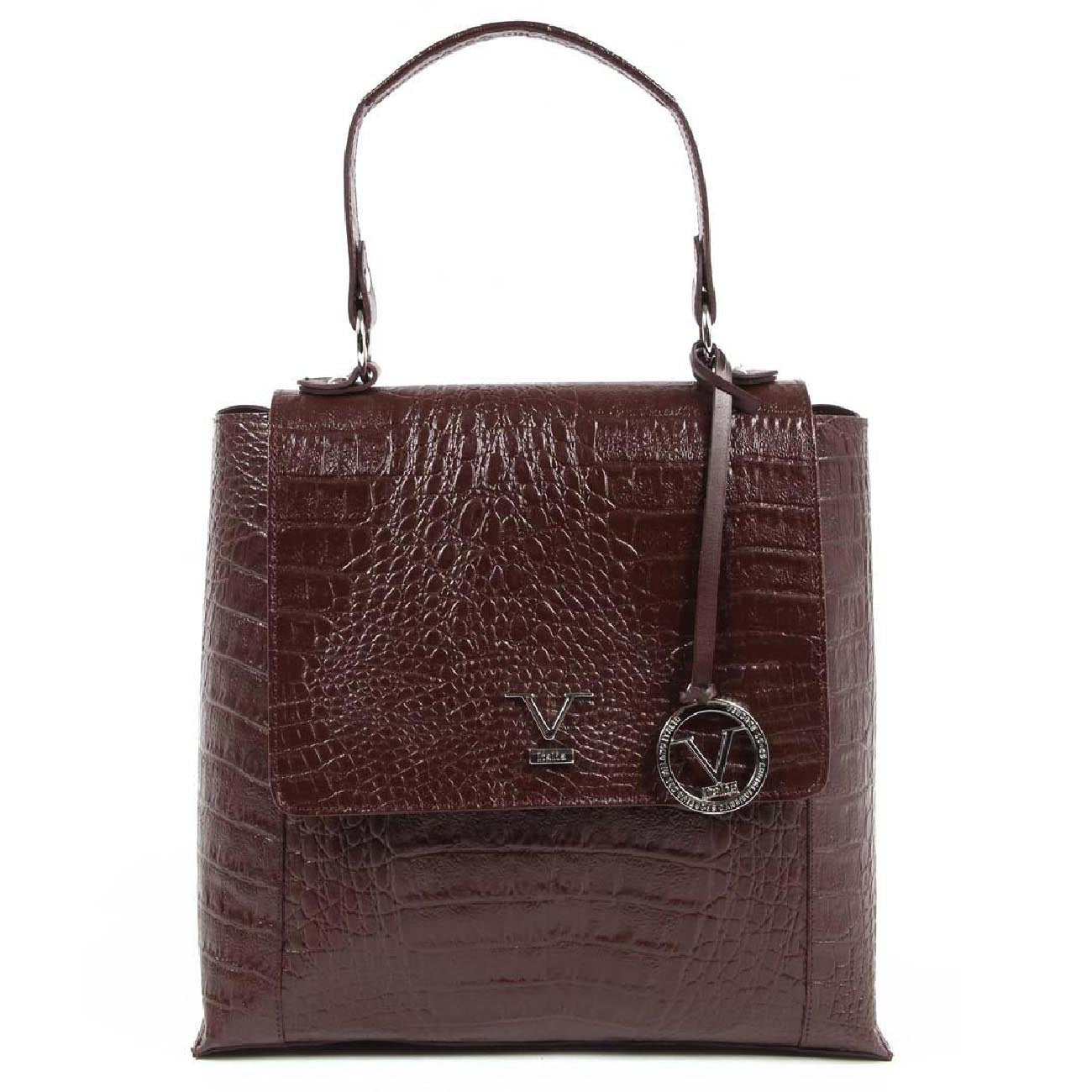 V 1969 Italia Borsa da donna ARC01 MOIRA COCCO BORDEAUX