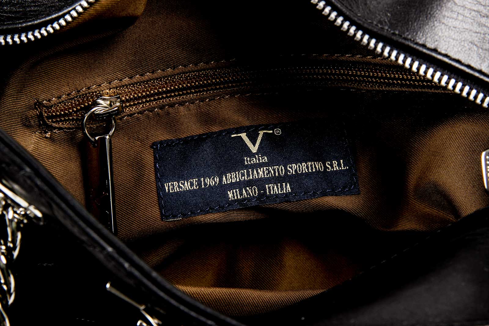 V 1969 Italia Borsa da donna V011 S NERO