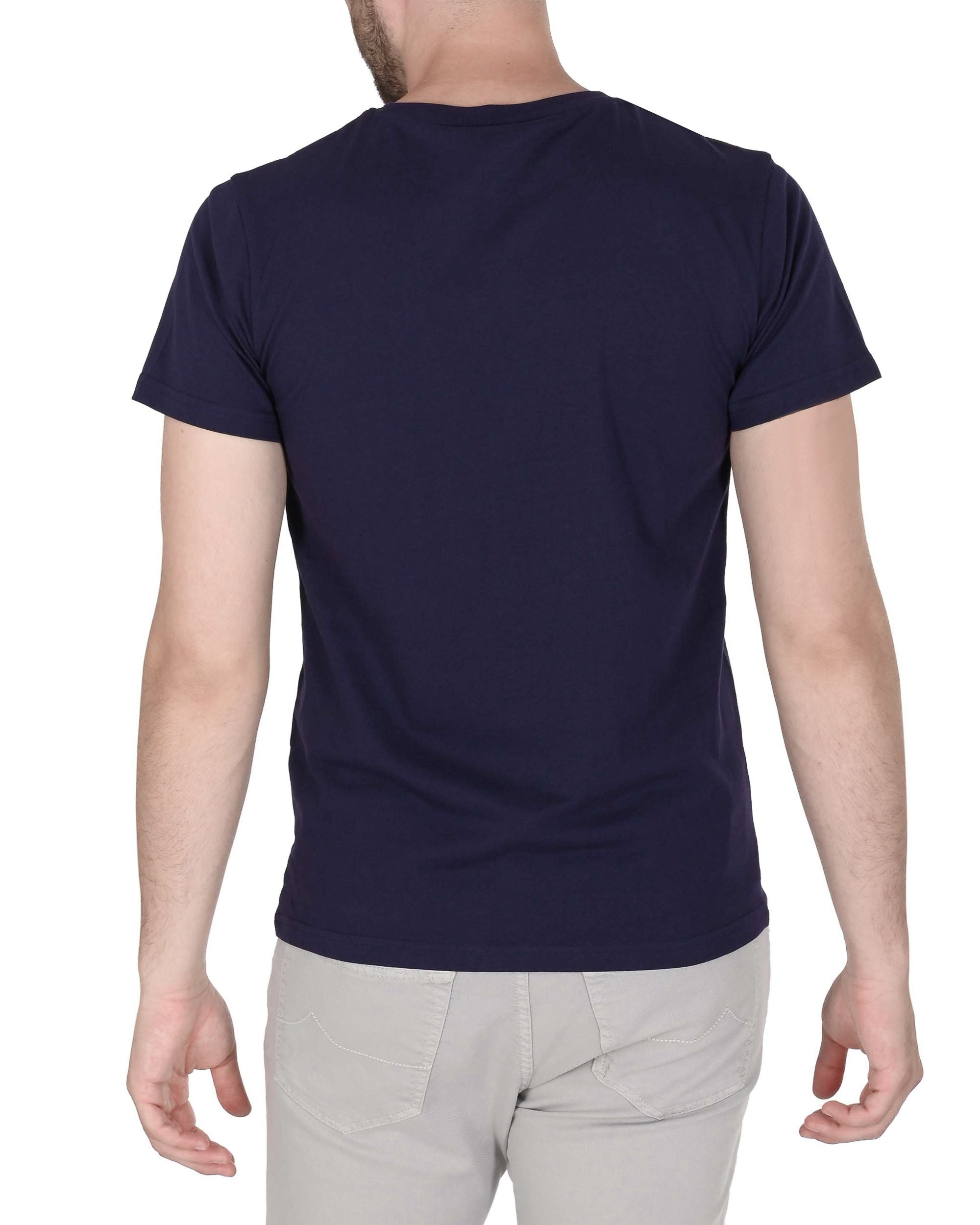 19V69 Italia T-shirt da uomo VSC1MTS02 NAVY