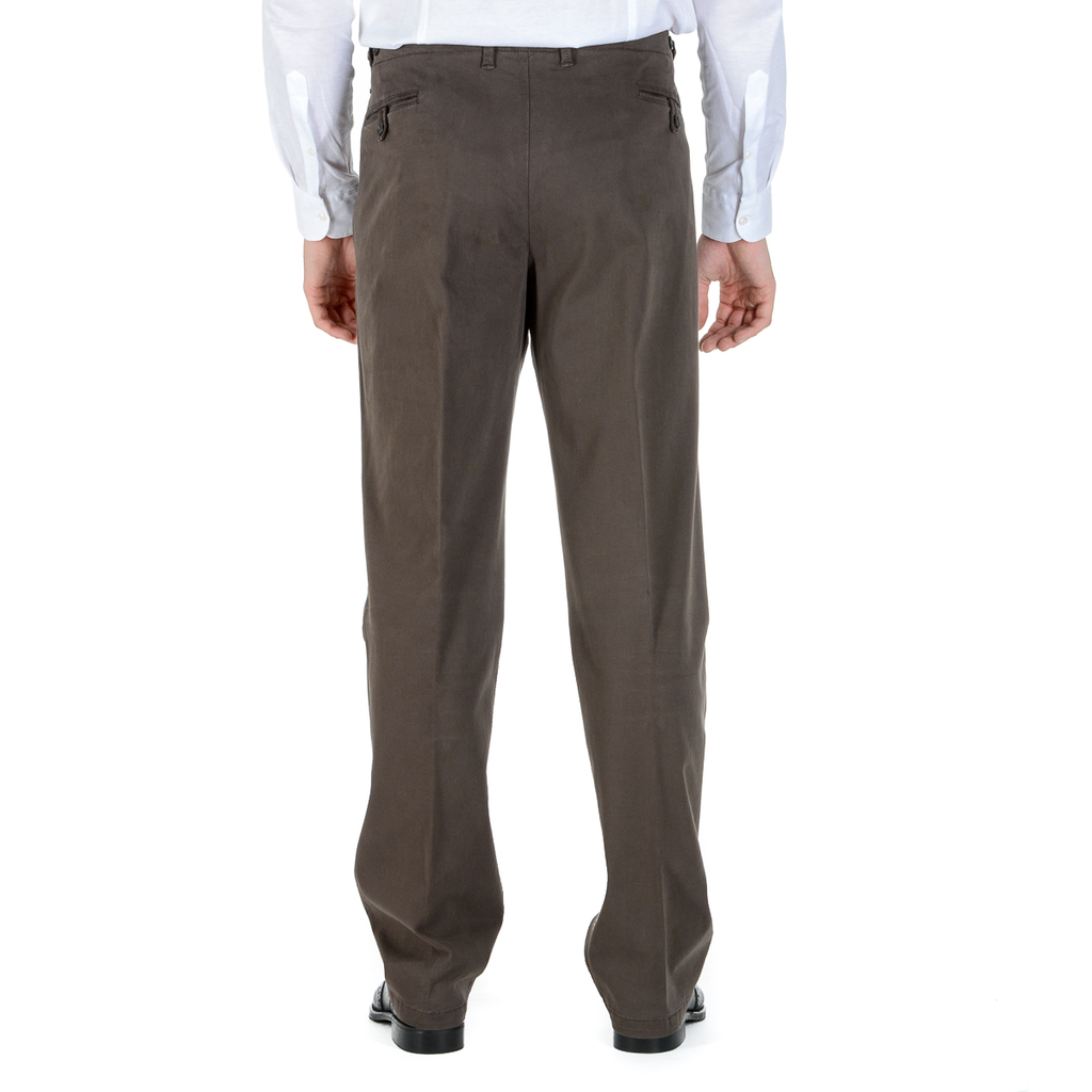 Corneliani Pantaloni Uomo Marrone