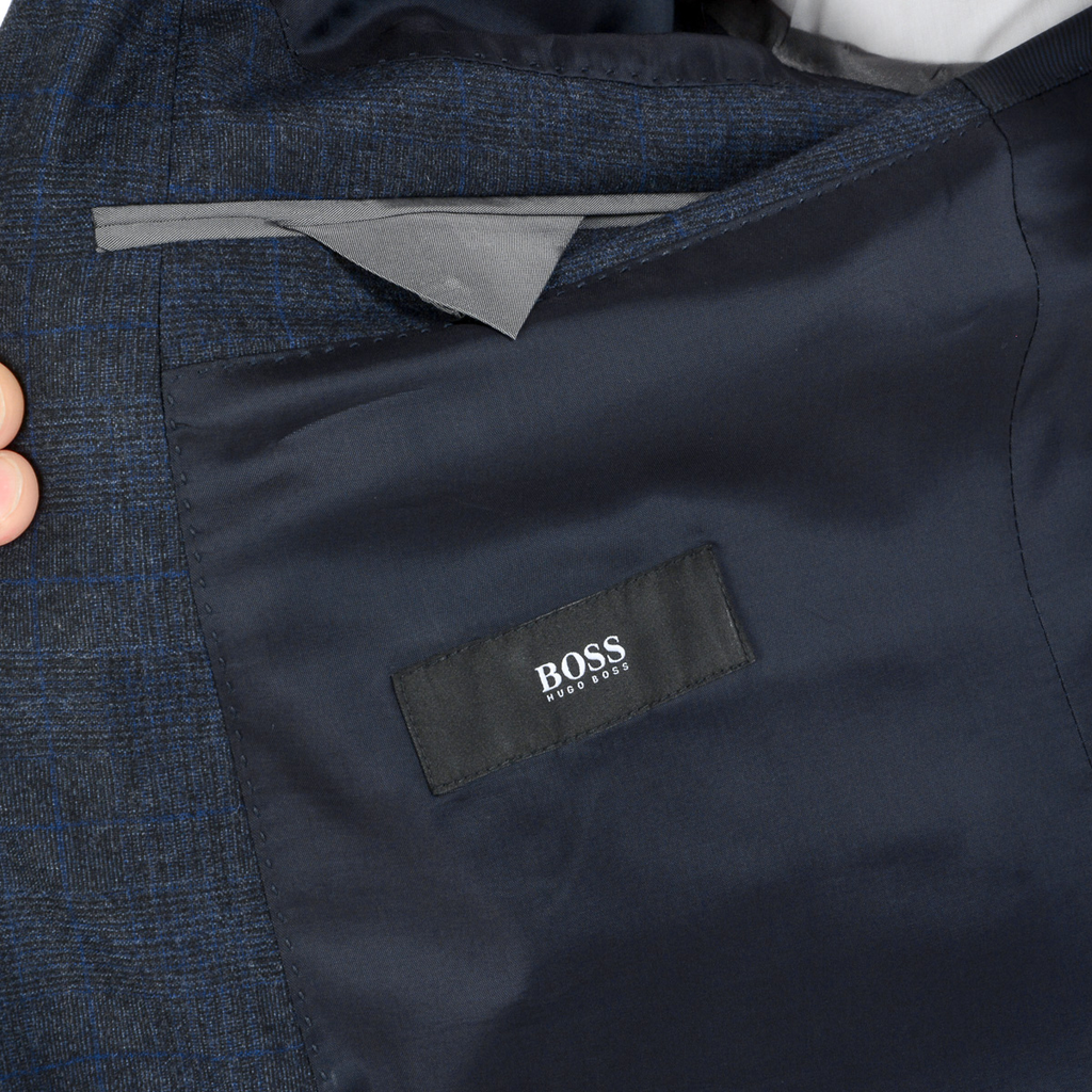 Abito da uomo Hugo Boss blu scuro, GRANDE GENIO