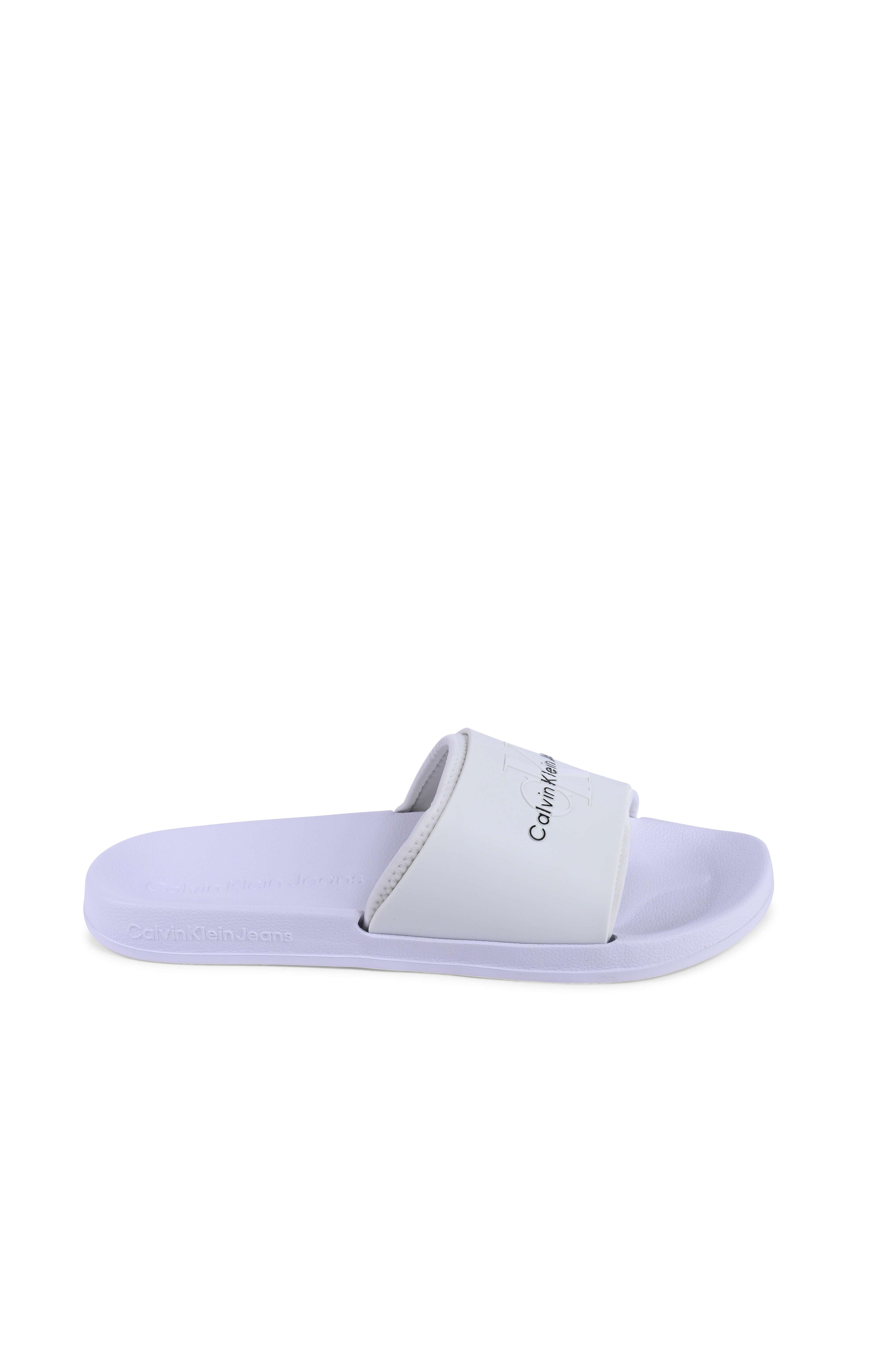 Ciabatte Calvin Klein da uomo bianche YM0YM00361YBR