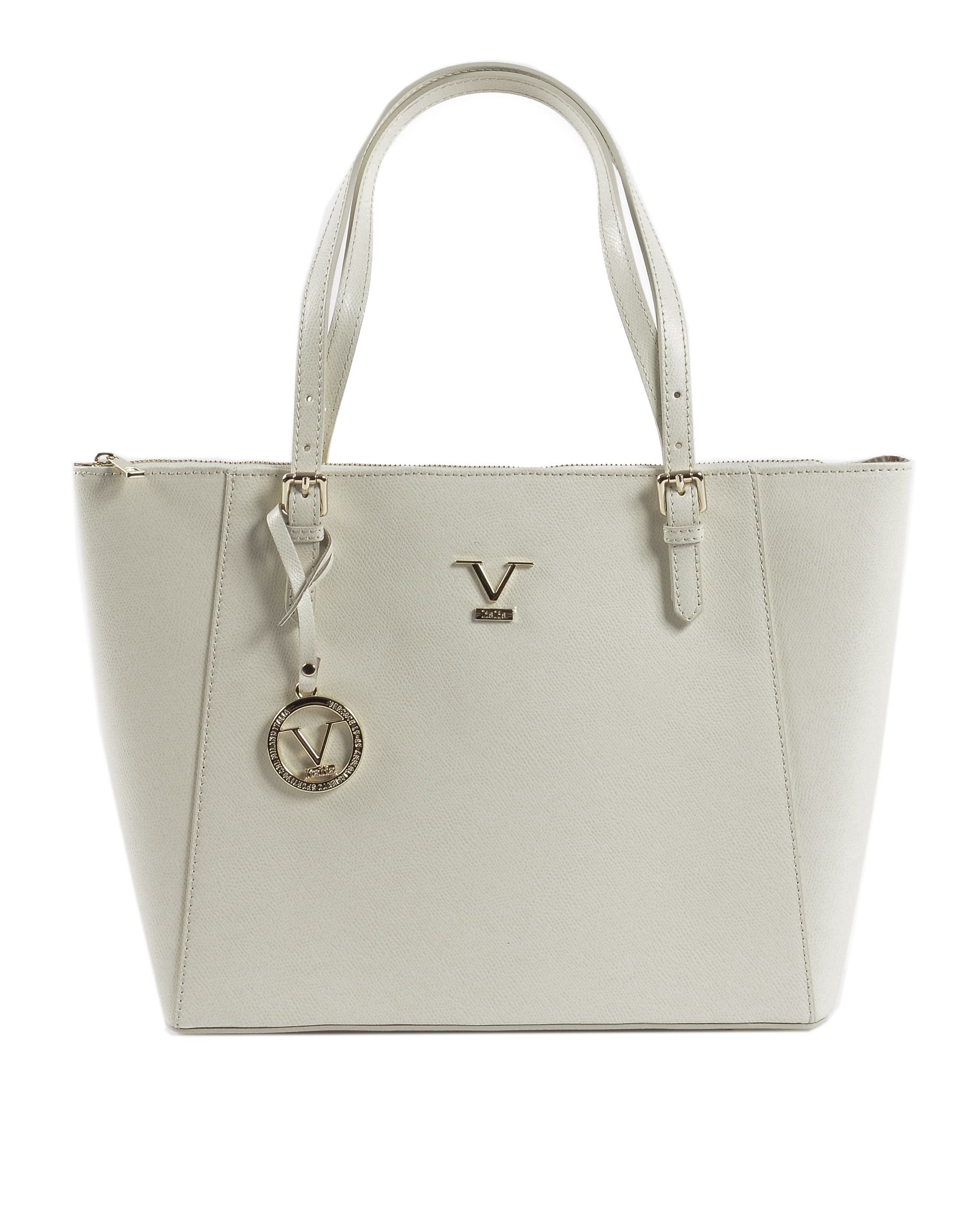V Italia Borsa da donna V09-G PALMELLATO CREMA