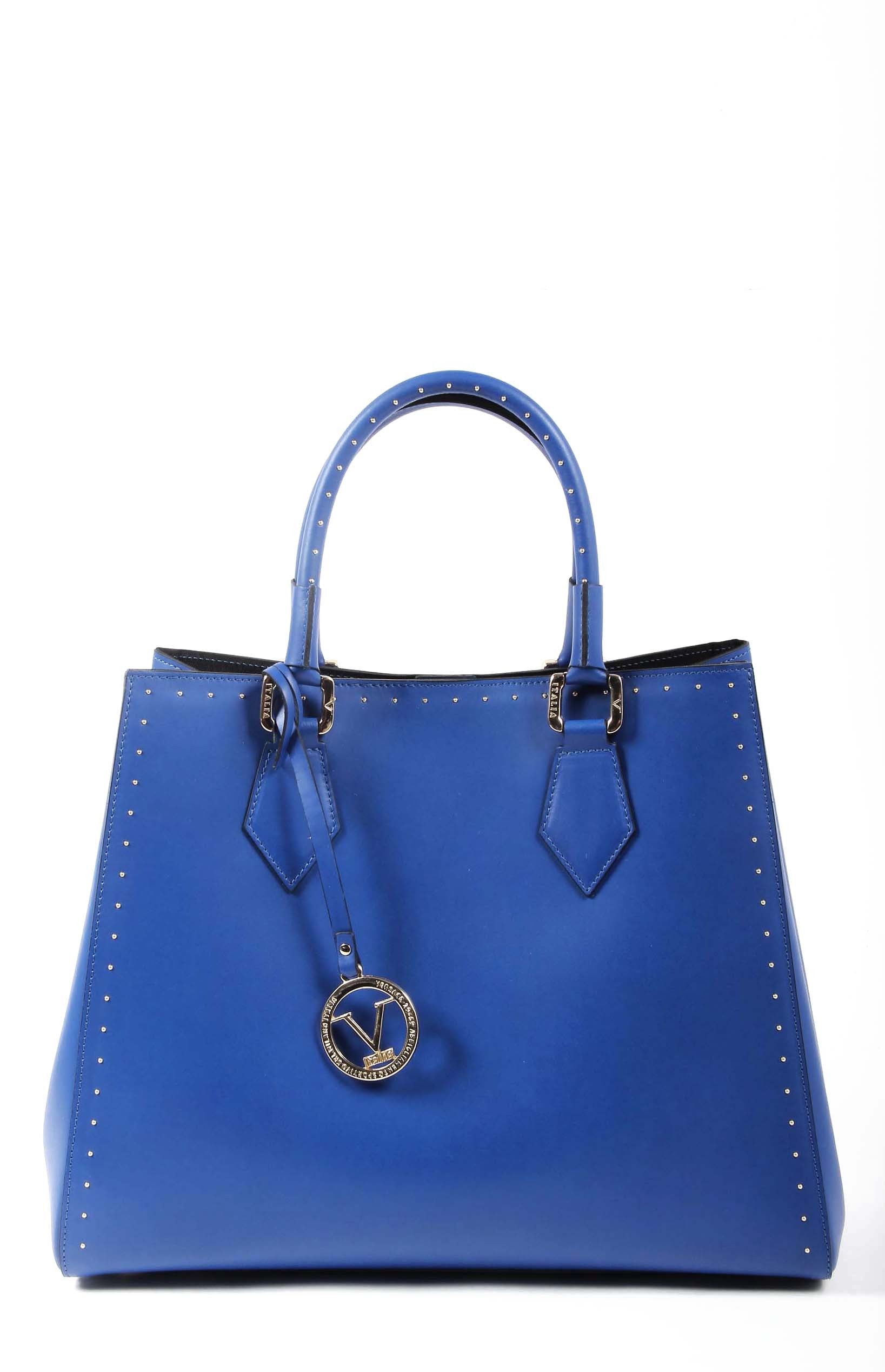 V 1969 Italia Borsa da donna G550-52 RUGA COBALTO