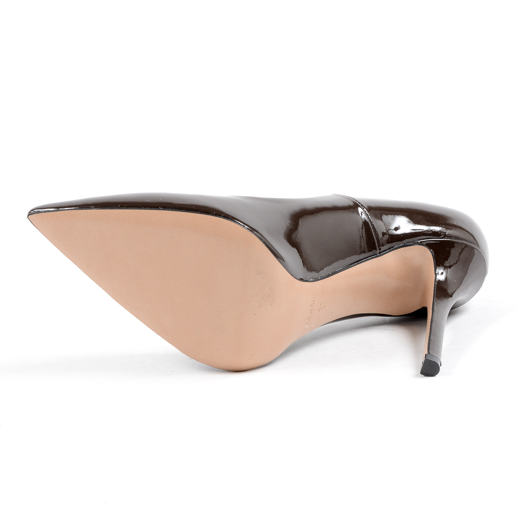 V 1969 Italia Scarpe da donna con tacco marrone scuro ADRIANA