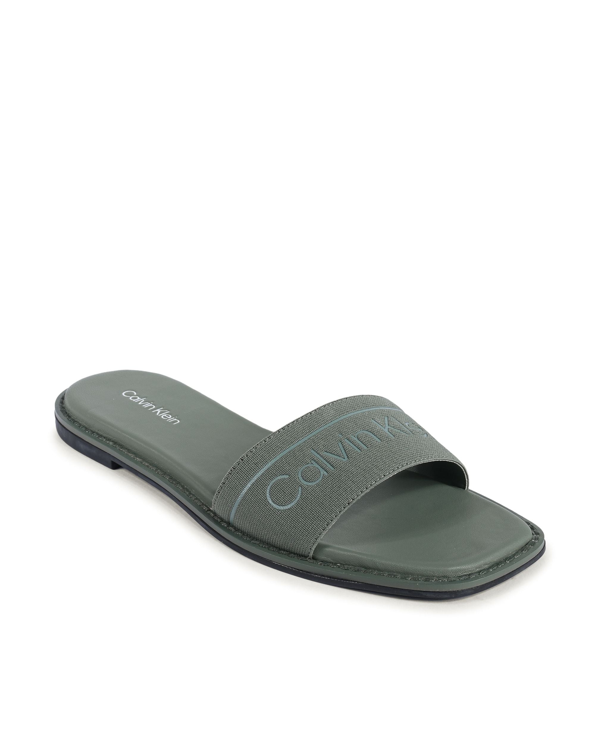 Calvin Klein Sandalo da donna verde HW0HW019890H7