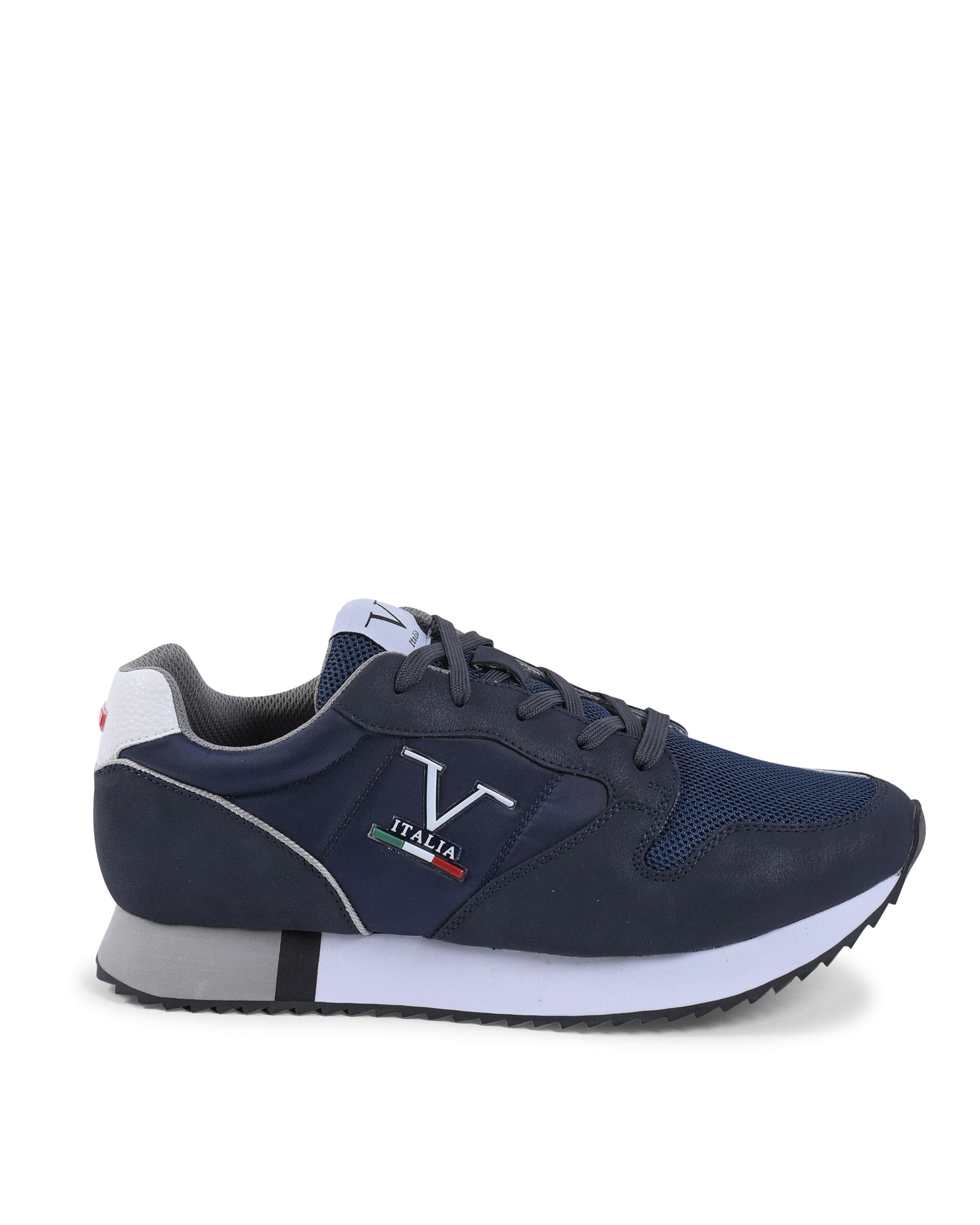 Sneaker da uomo V Italia blu navy SNK 003 M NAVY