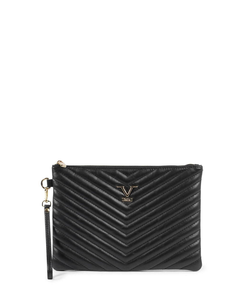 V Italia Womens Clutch Black V613 52 SAUVAGE NERO