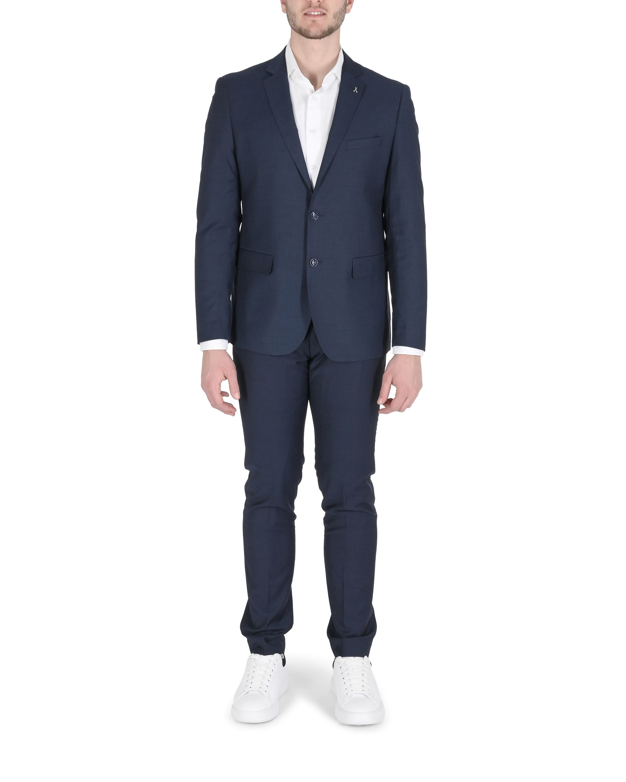 19V69 Italia Abito da uomo KENT BLU NAVY