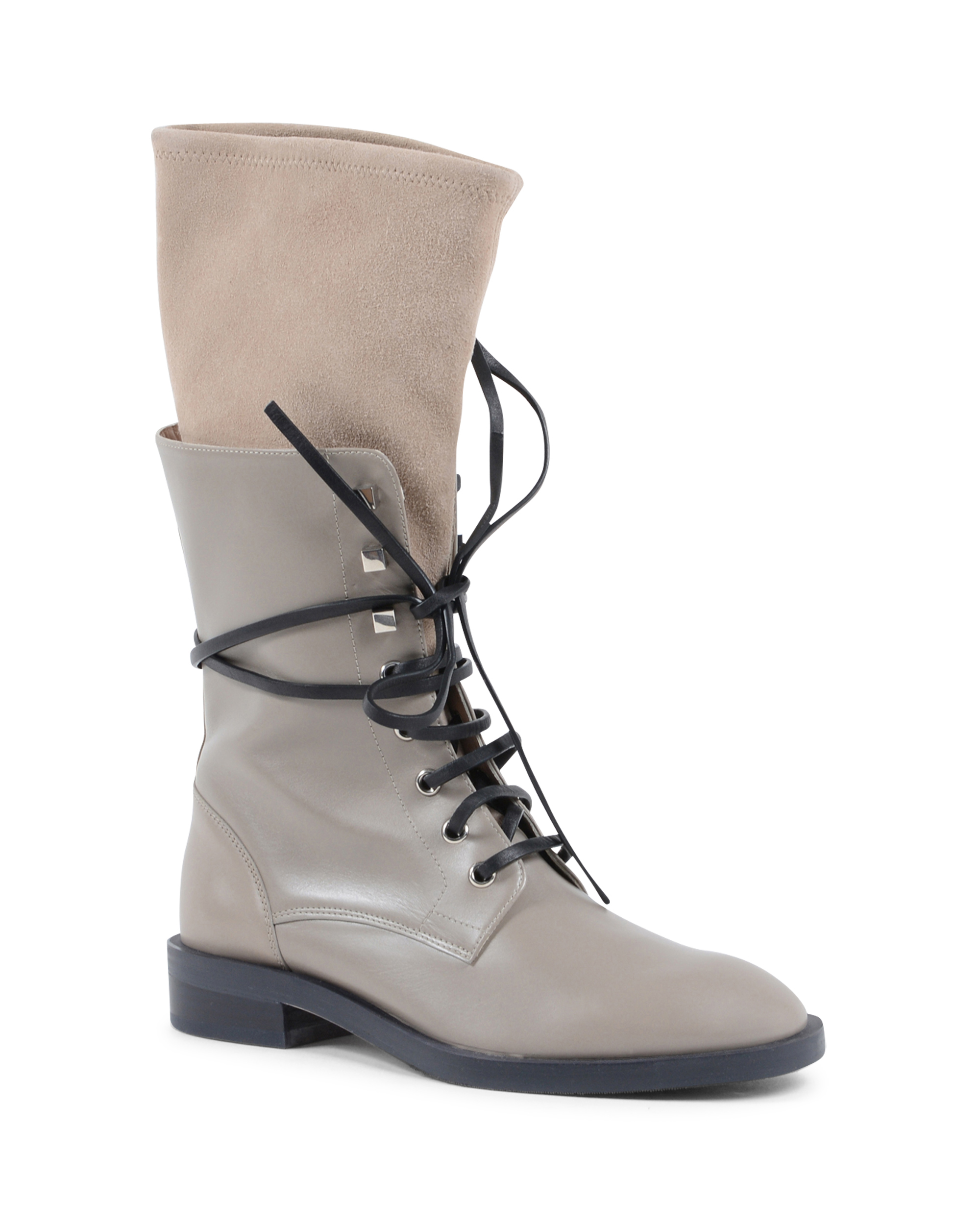 Stuart Weitzman Stivali corti da donna Taupe VIOLET