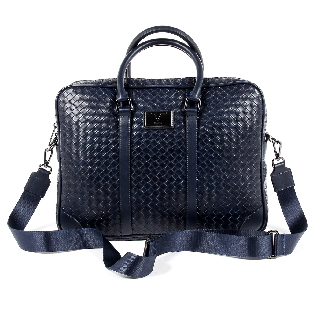V 1969 Italia Borsa da uomo blu EVAN