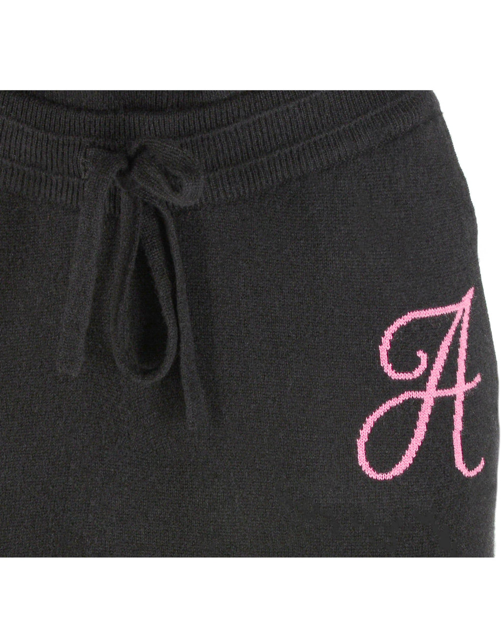 Pantaloni da tuta in cashmere - Nero