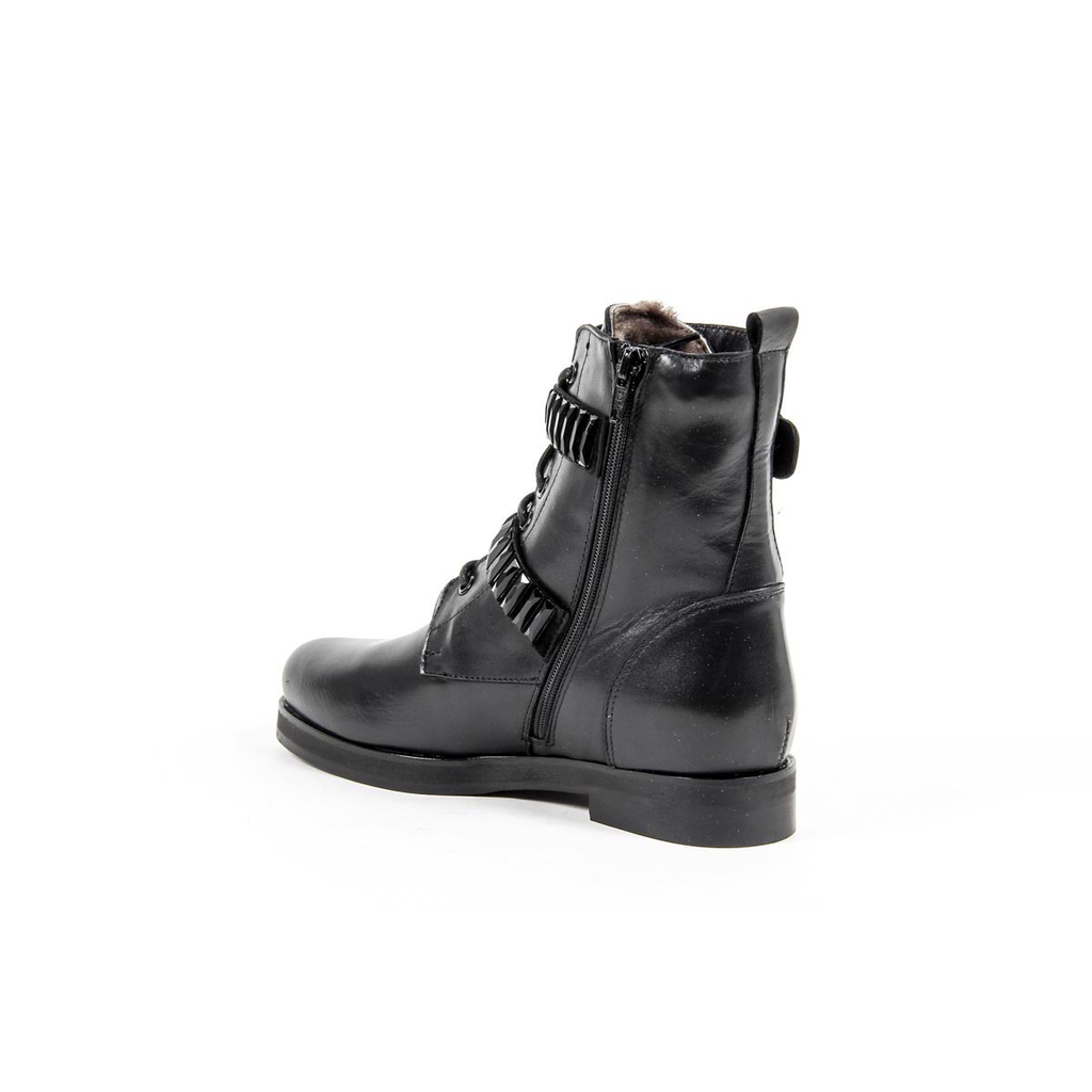 V 1969 Italia Womens Short Boot B2332 SHEA VIT NERO CAM NERO