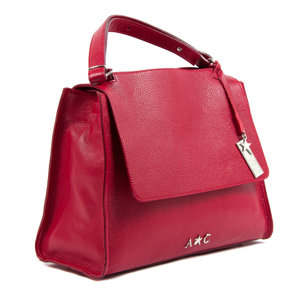 Andrew Charles Borsa da donna rossa GIADA