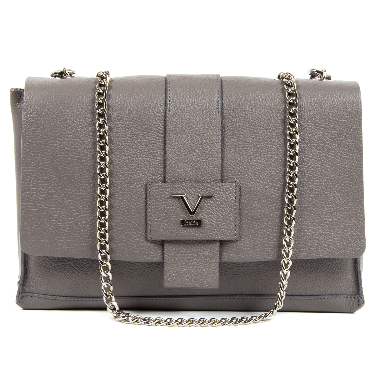 V 1969 Italia Borsa da donna grigia ELLY