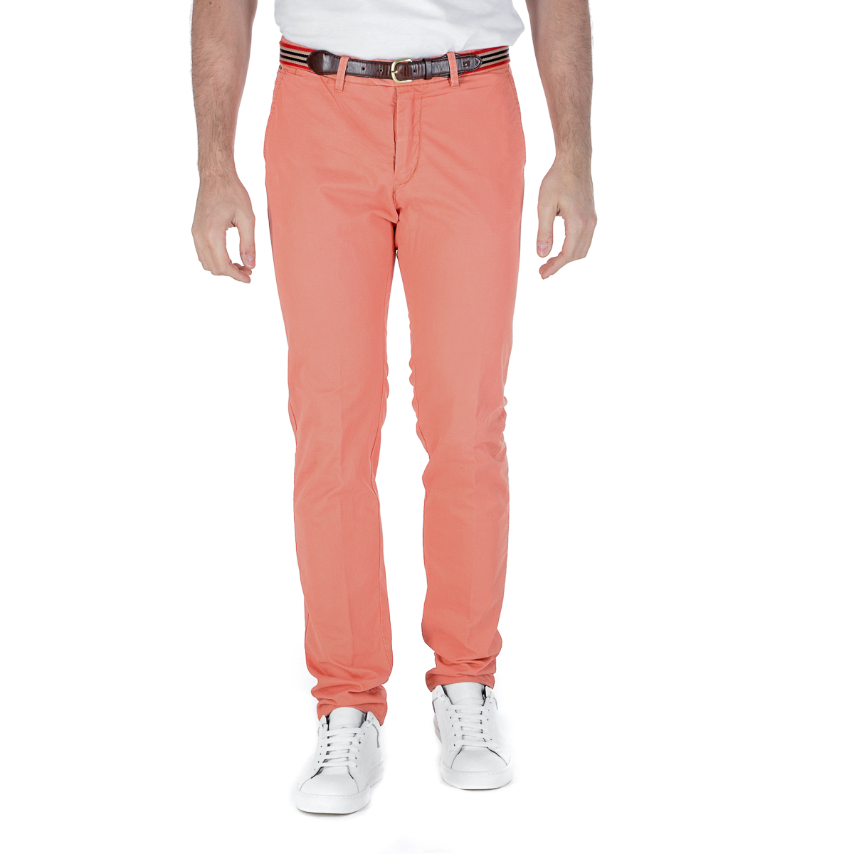 Pantaloni da uomo Scotch & Soda rosa BOWIE
