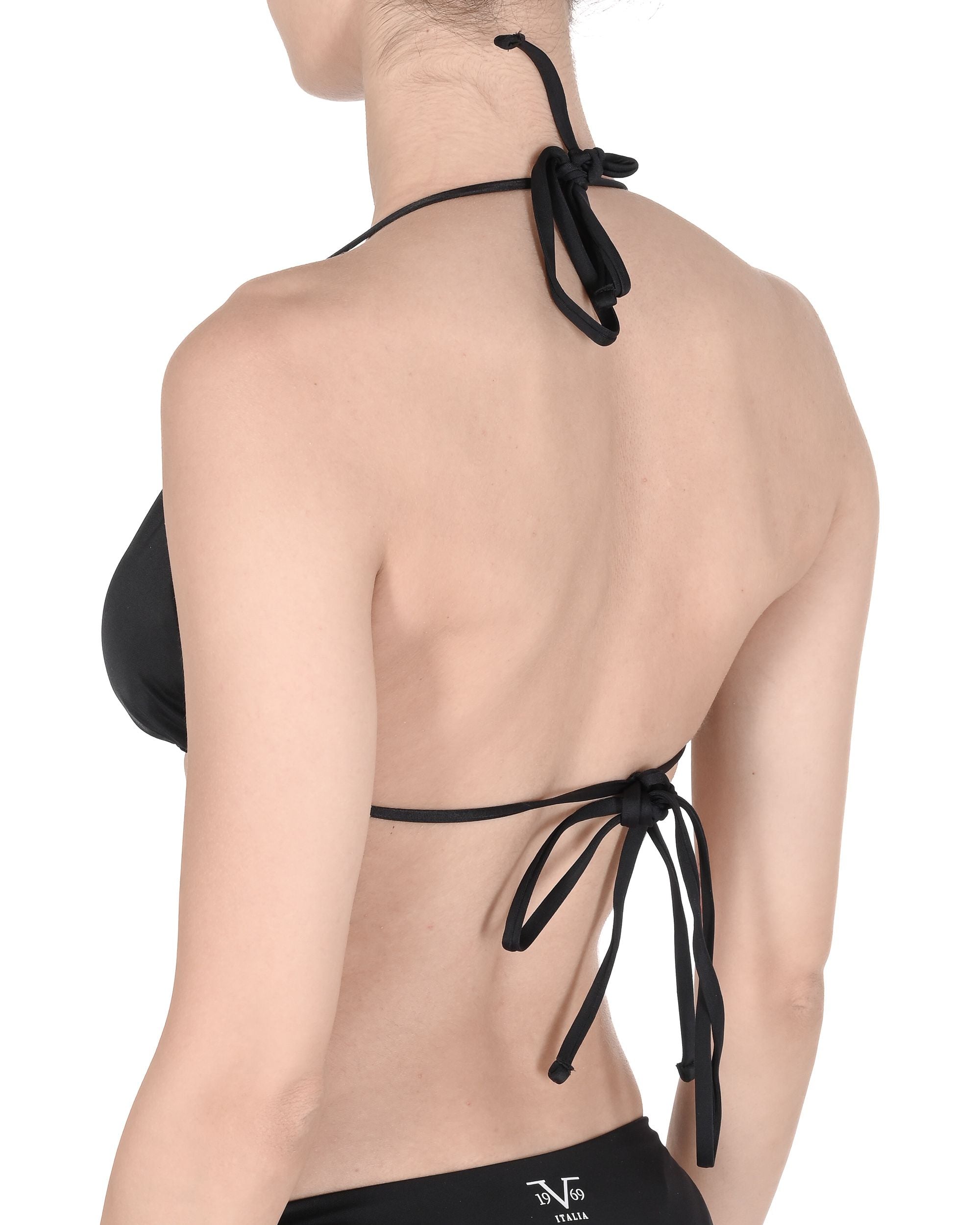 19V69 Italia Top da bagno da donna VSC1WTP02 NERO