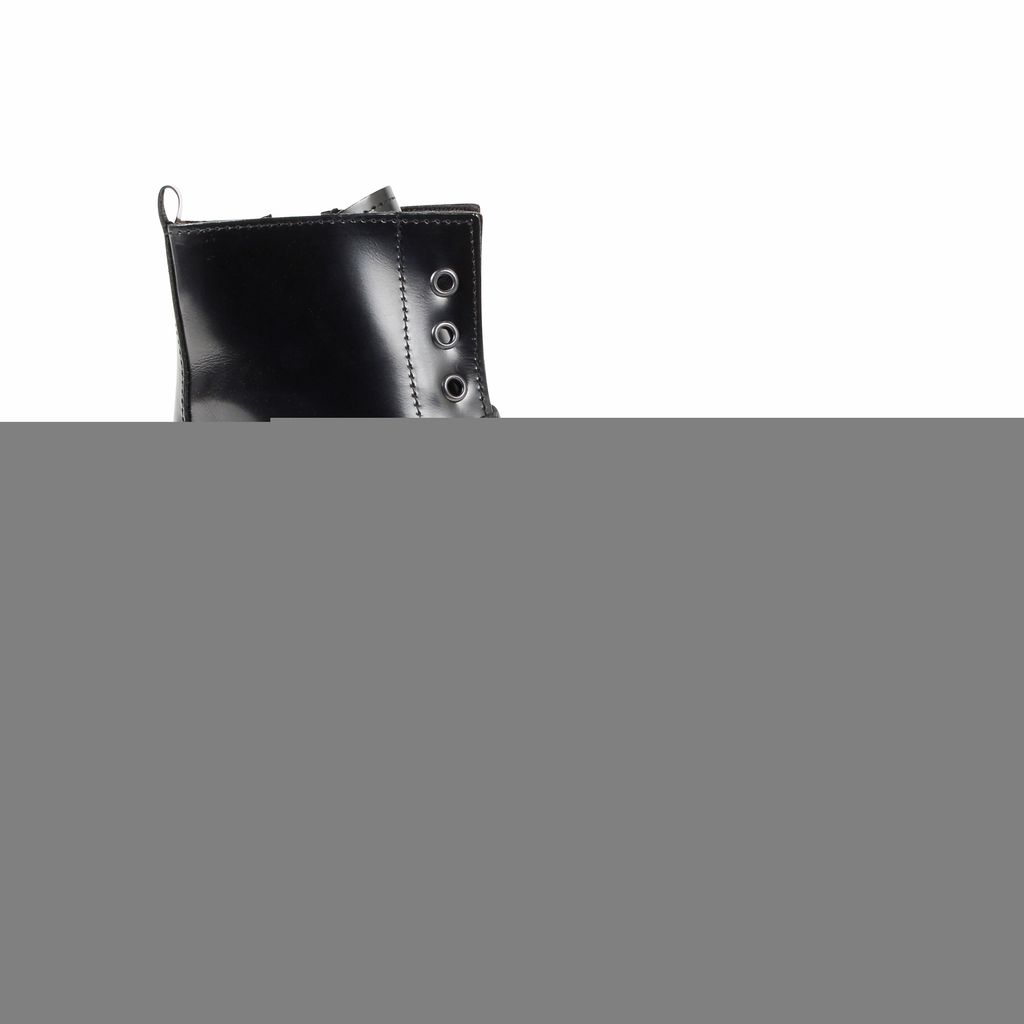 19V69 Italia Womens Ankle Boot Black 014 ABRASIVATO NERO