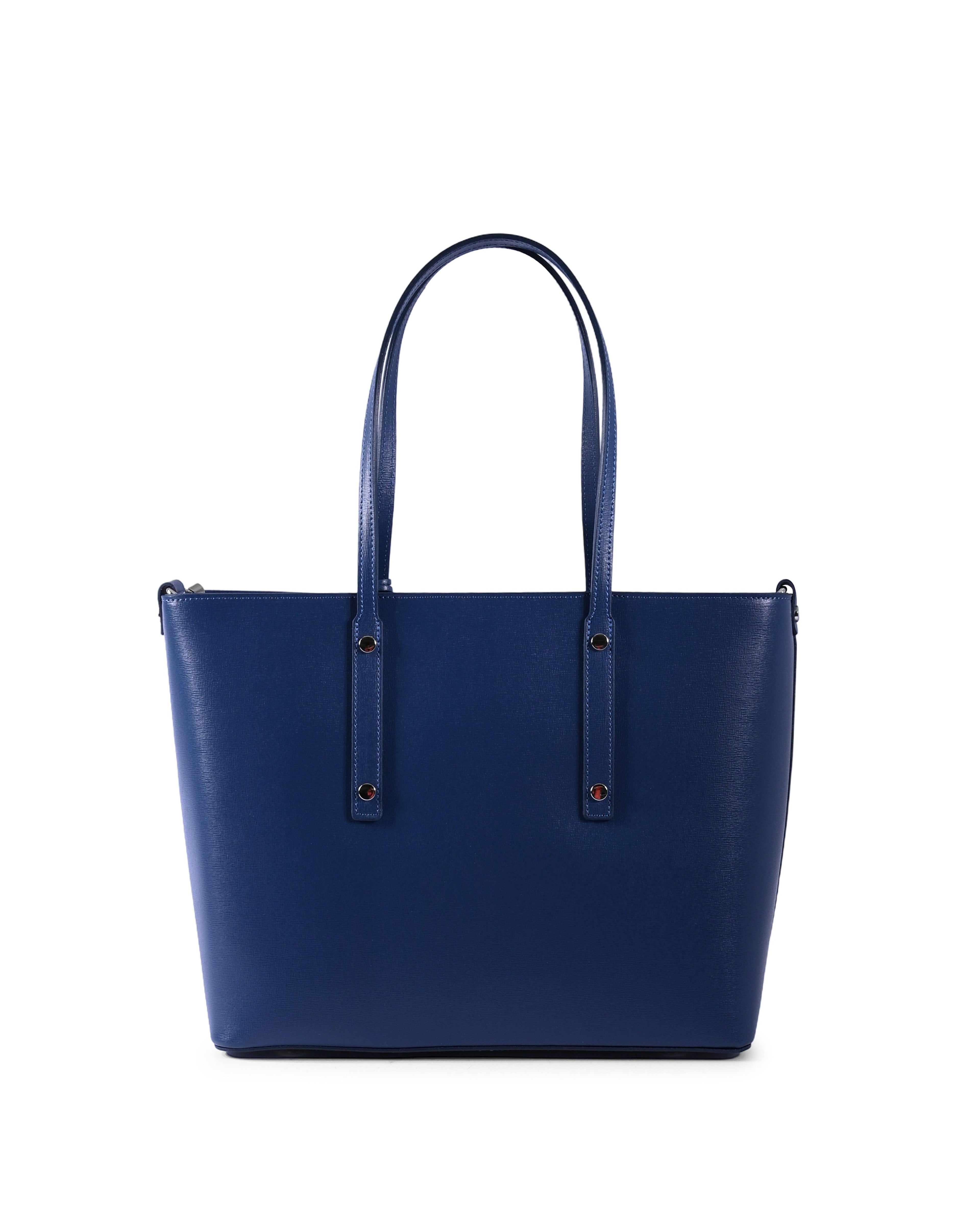 Borsa a mano da donna V Italia CB1070 SAFFIANO JEANS