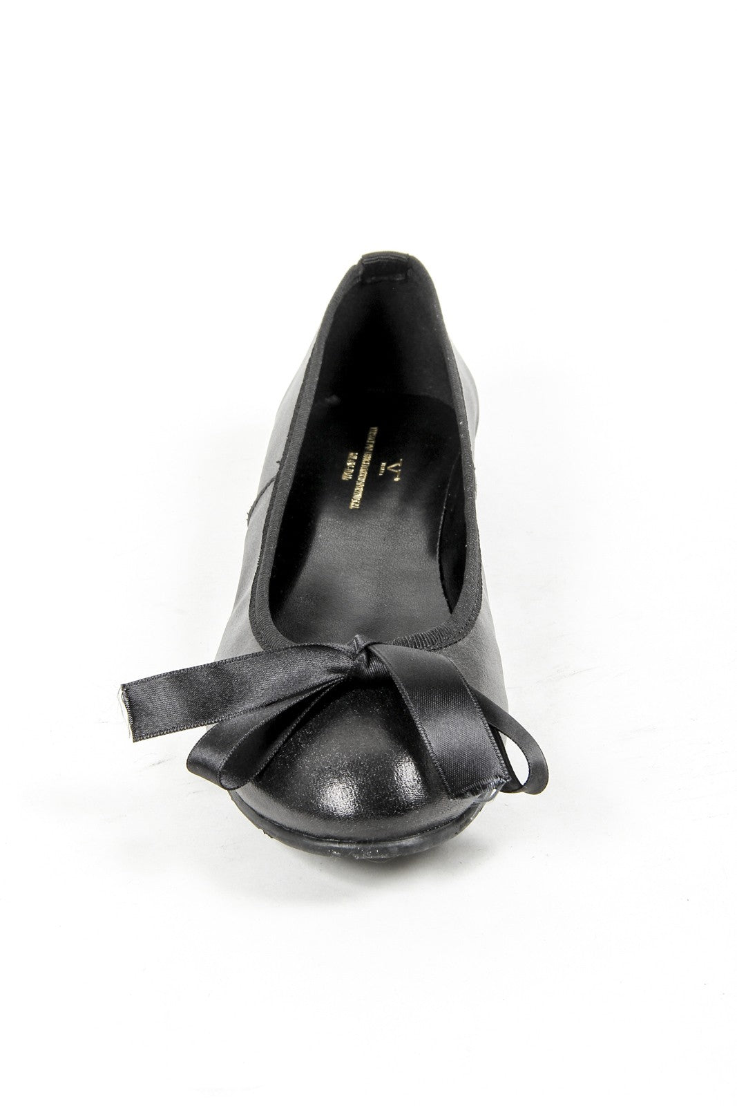 V 1969 Italia Womens Ballerina E08 NAPPA NERO
