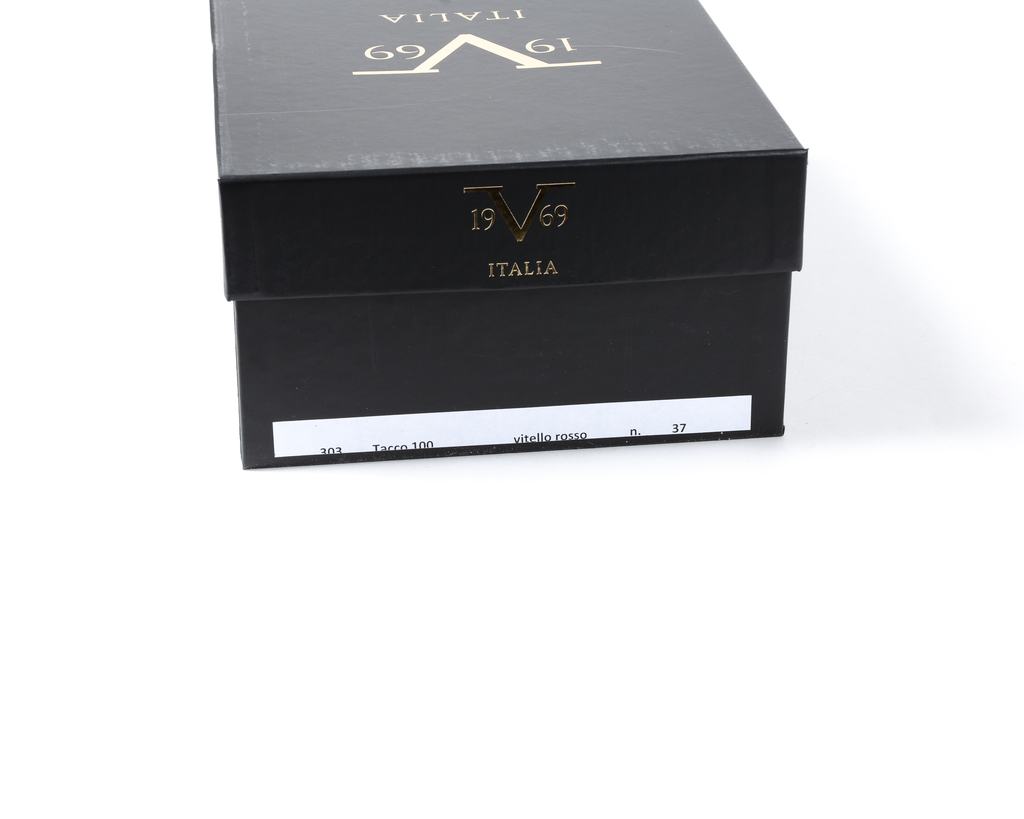 Décolleté Donna 19V69 Italia Punta Aperta Rosso 303 VITELLO ROSSO