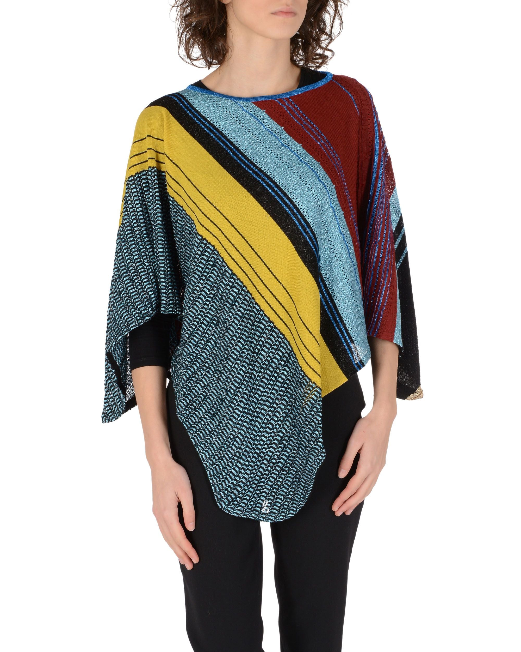 Missoni Donna Poncho Multicolore POI1VMD66760001