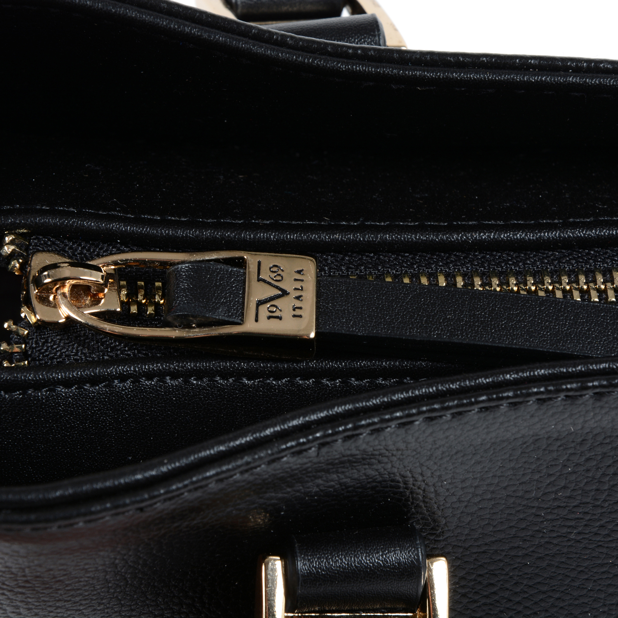 V 1969 Italia Borsa da donna nera PORTO