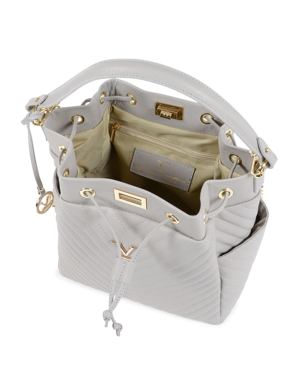 V Italia Borsa a tracolla da donna grigia BH10272 52 SAUVAGE GRIGIO